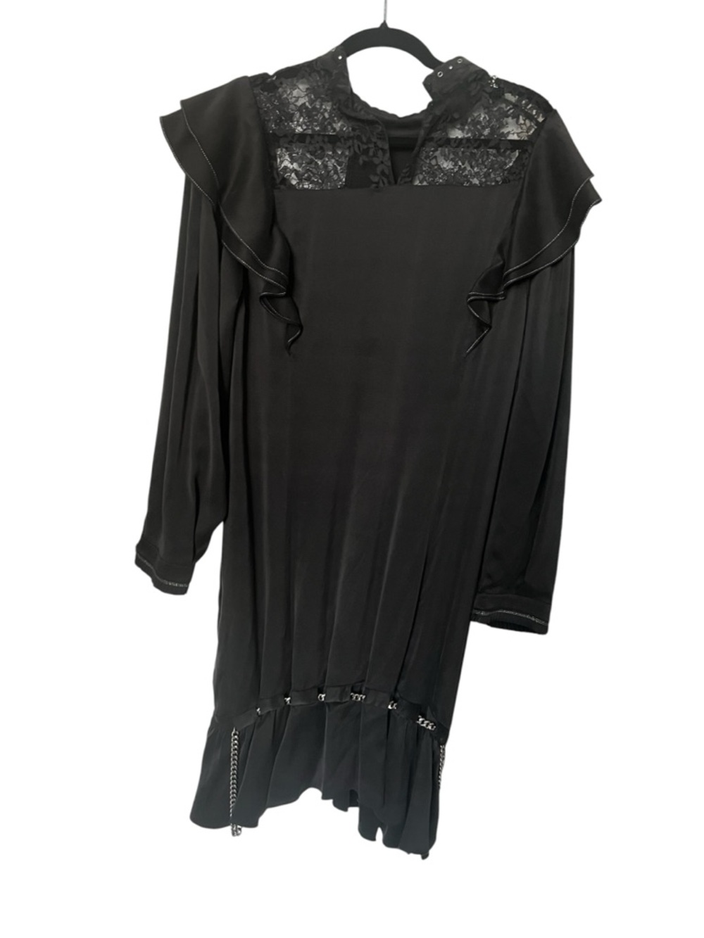 COACH Washed Silk Chain Dress (size 8) - Picture 10 of 14
